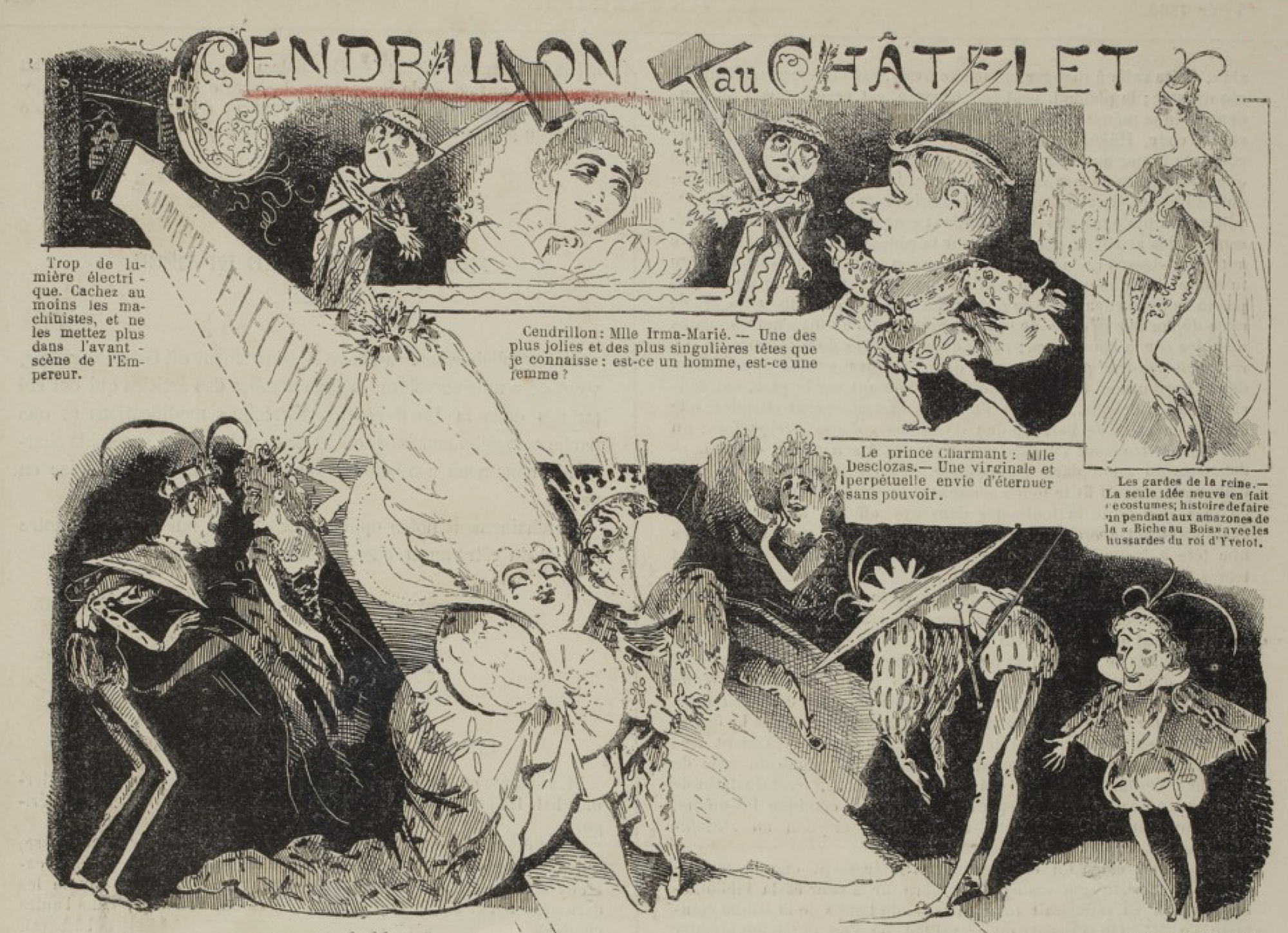 Cendrillon, Agenda